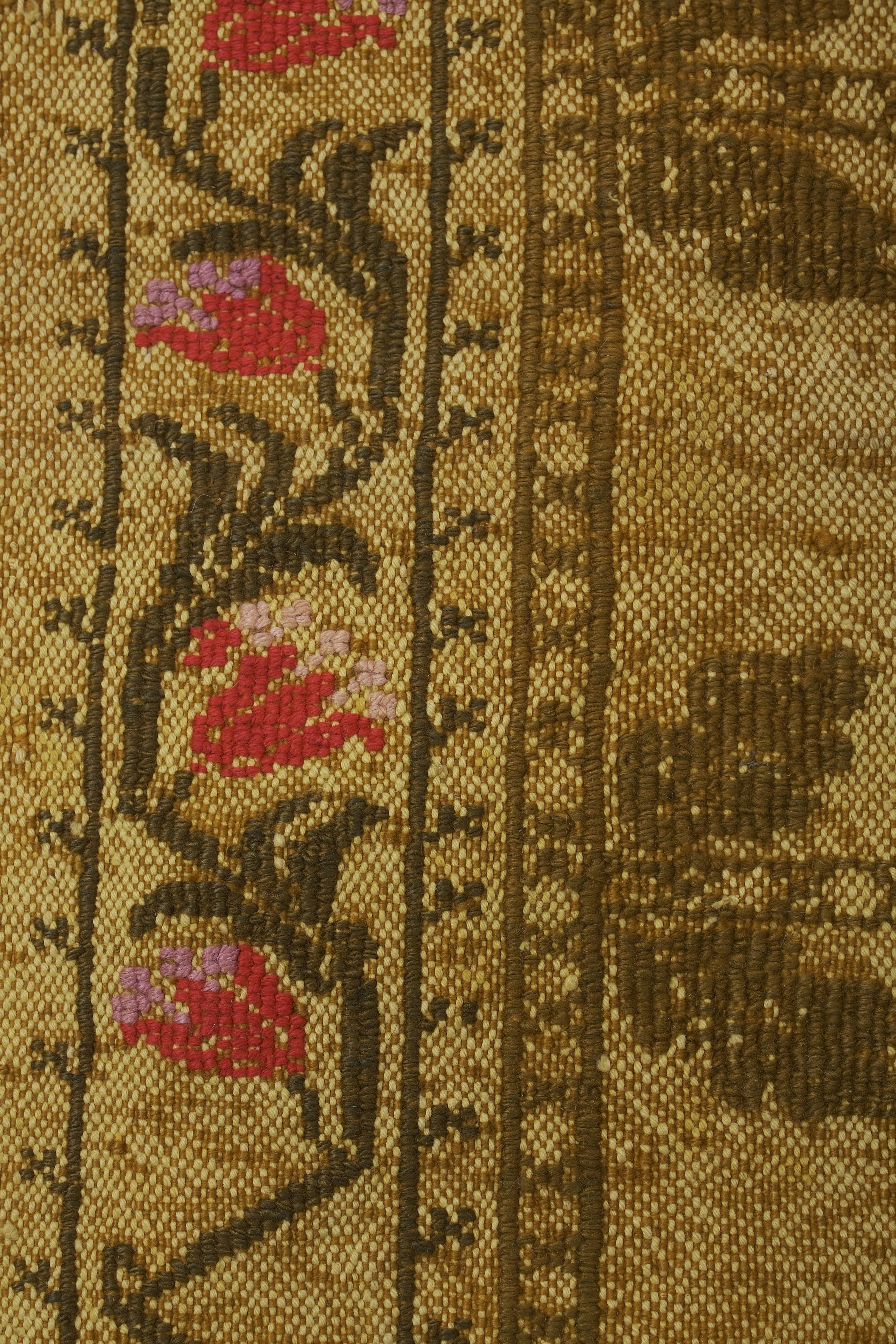 Vintage Turkish Cicim Rug 4'10'' x 6'9''