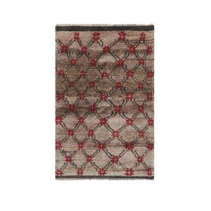 Vintage Turkish Tulu Rug 4'2'' x 7'1''
