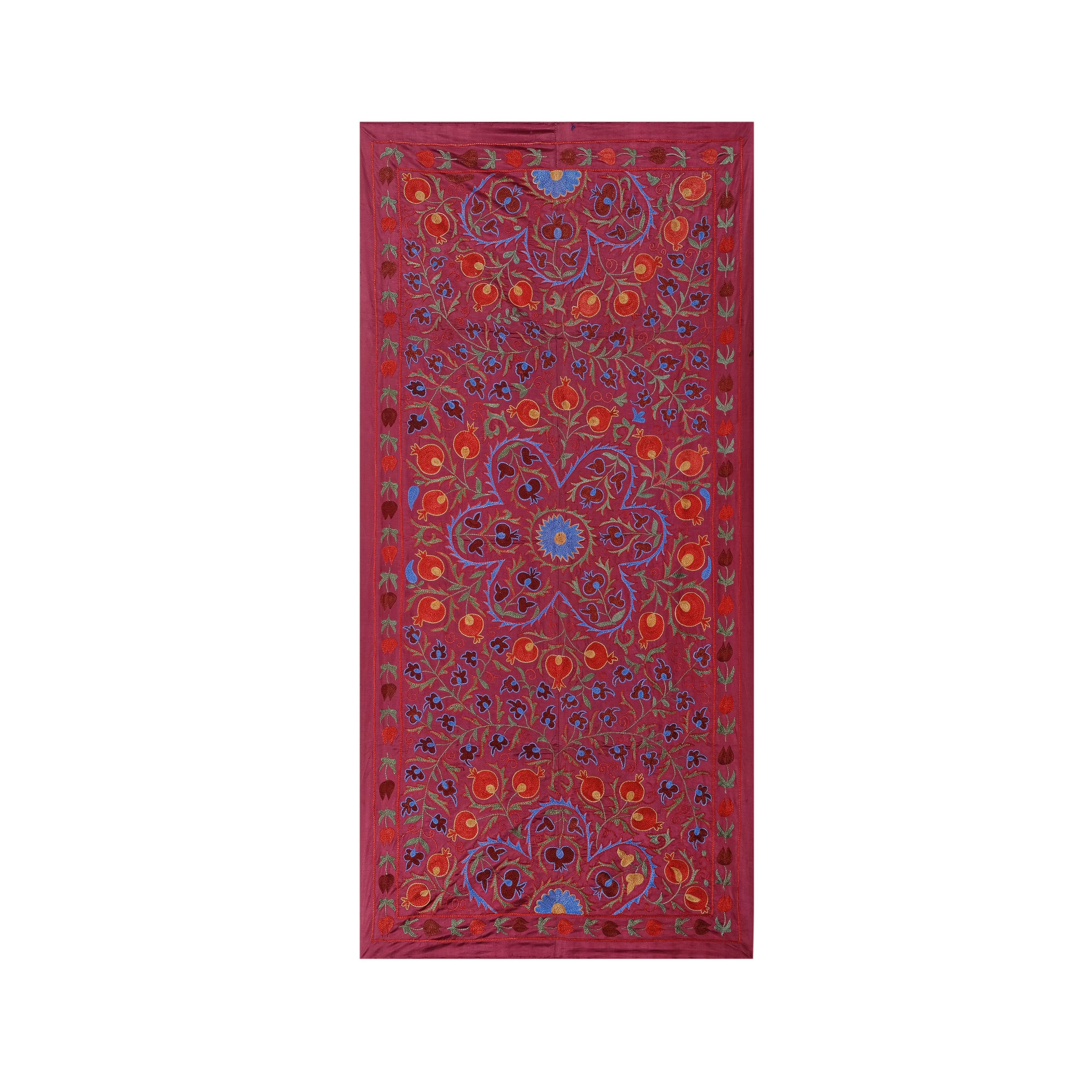 Silk Suzani Runner 3'1'' x 6'3''