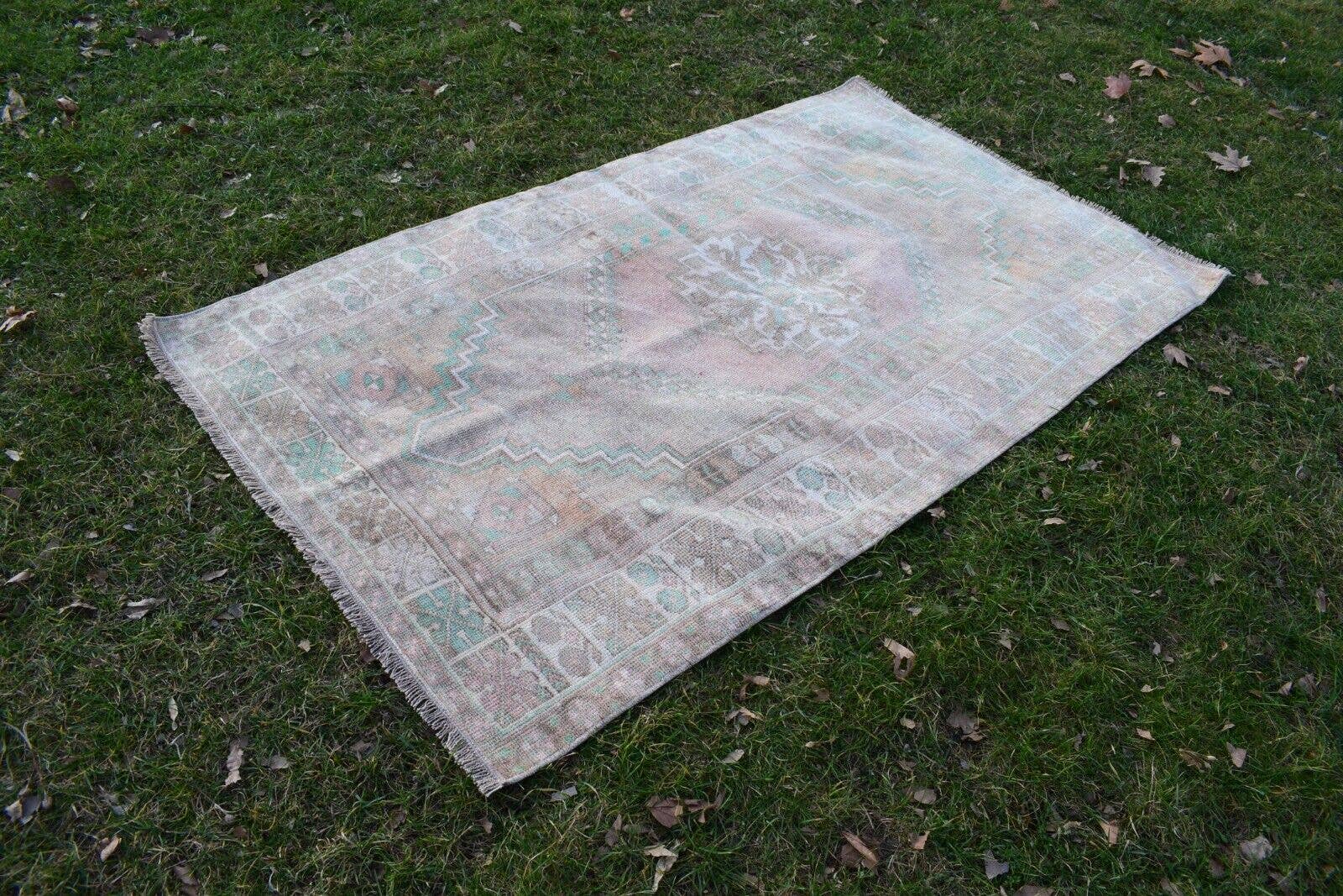Vintage Oushak Rug 3'6'' x 6'3''