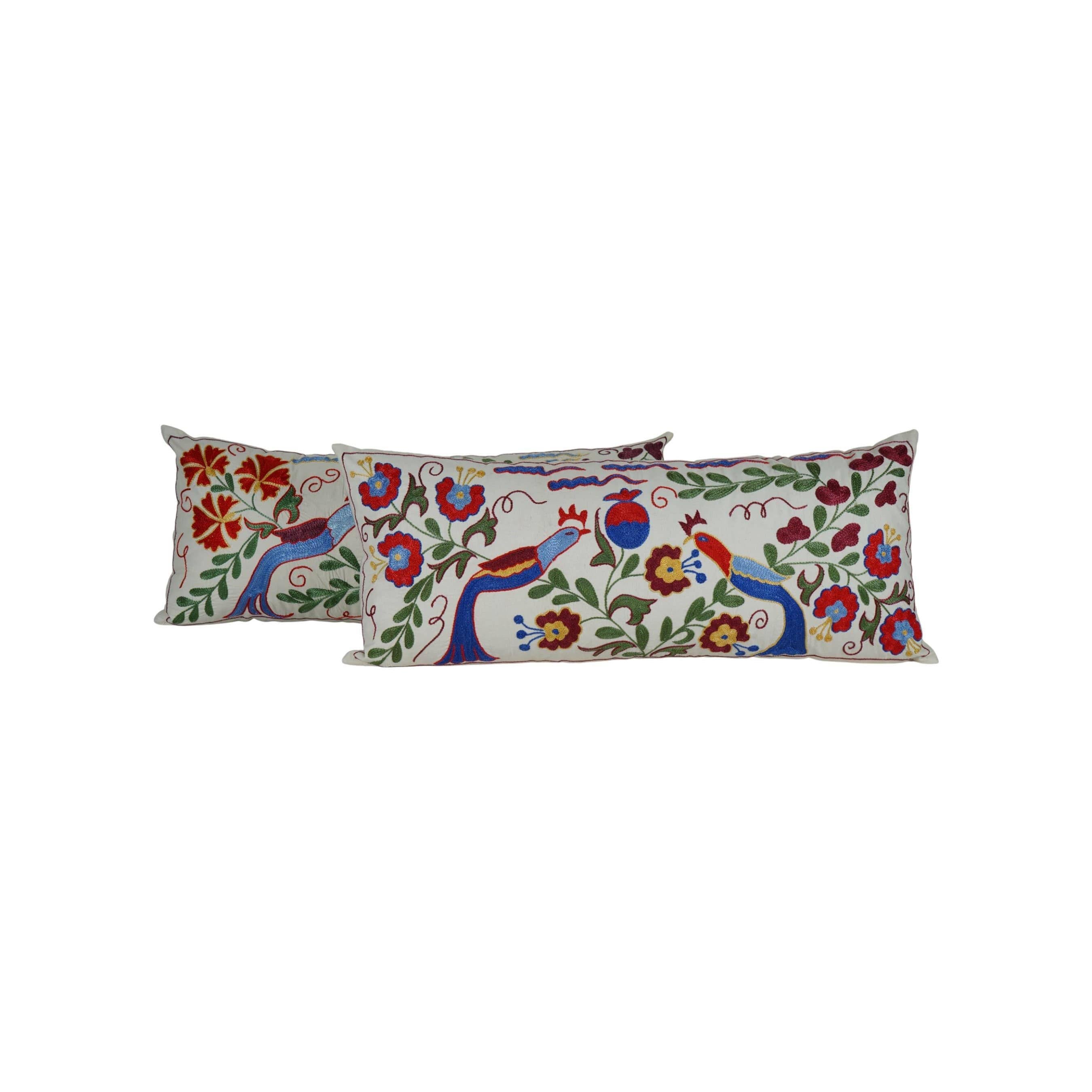 Suzani Bedding Pillow Cover Set of 2 | 16'' x 35''