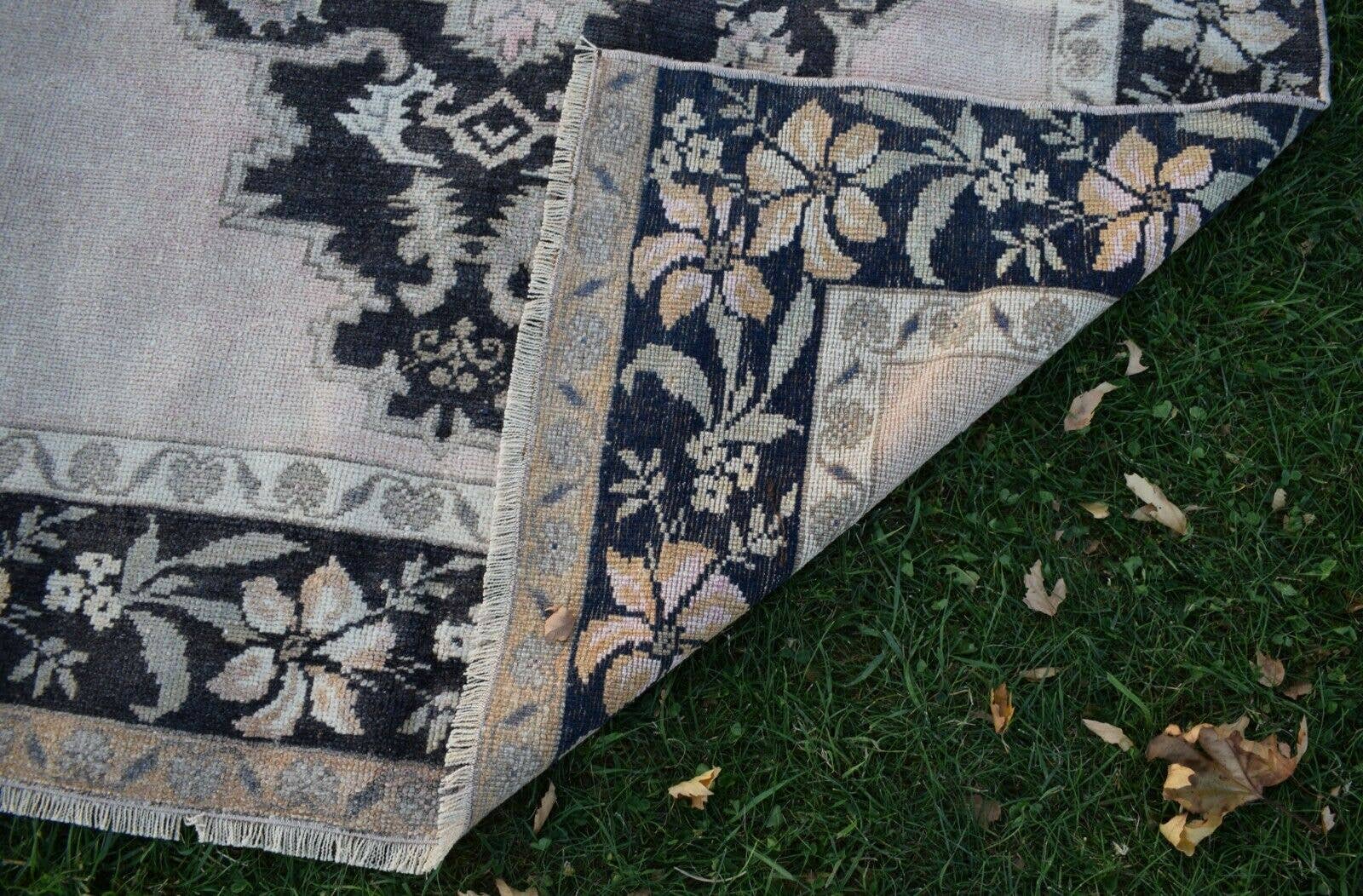 Vintage Oushak Rug 4'8'' x 13'3''