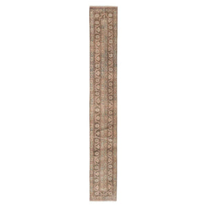 Vintage Turkish Runner Rug 1'7'' x 11'3''