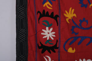 Suzani Wall Hanging & Bedspread | 7'3'' x 7'6''