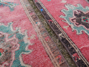 Vintage Turkish Yastik Rugs Set of 2 | 17'' x 44''