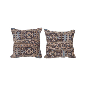 Rug Pillow Cover Set of 2 | 19'' x 19''