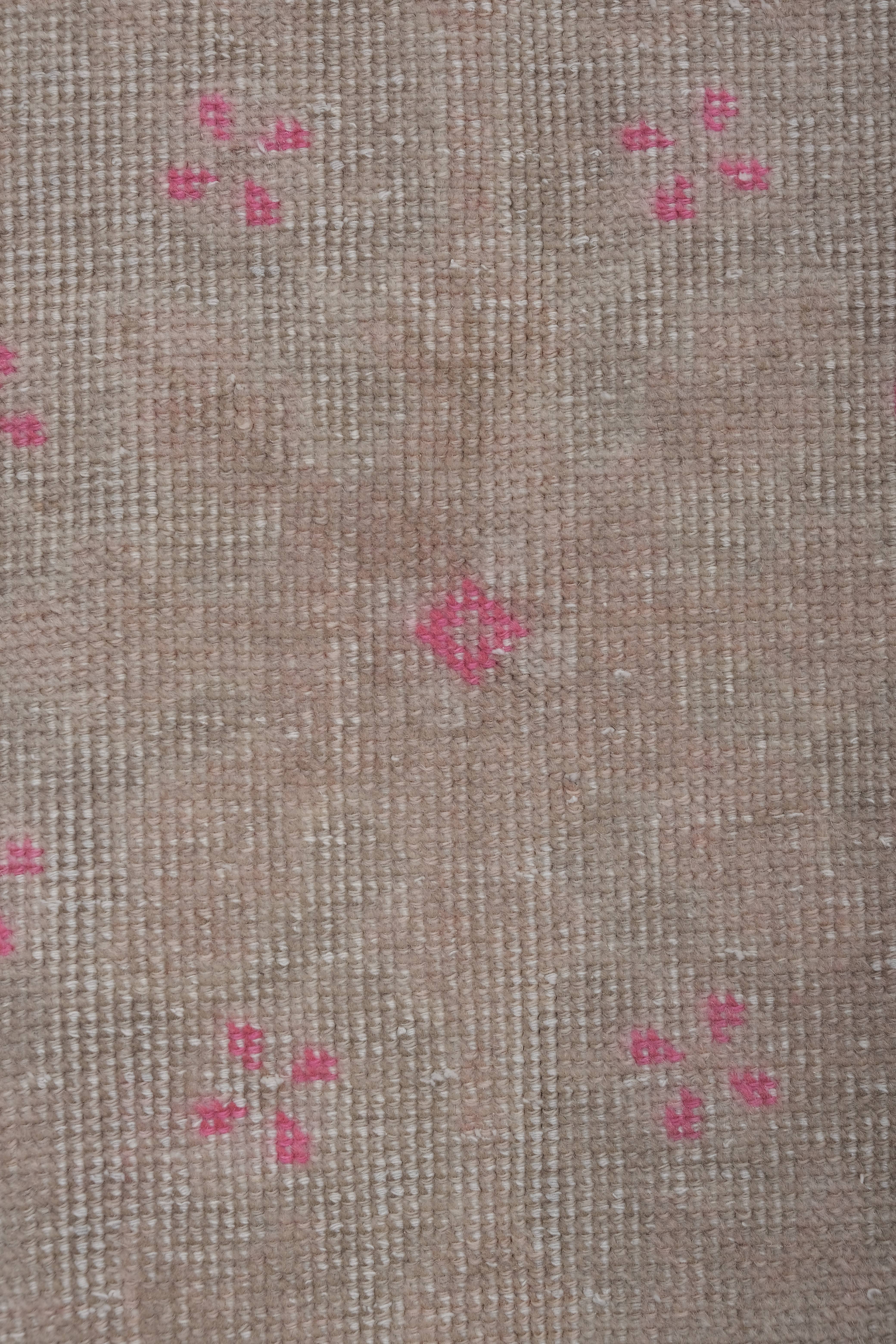 Vintage Oushak Rug 4'1'' x 7'1''