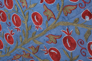 Silk Suzani Table Runner | 3'6'' x 6'3''