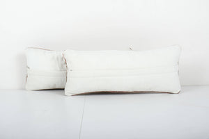 Rug Pillow Cover Set of 2 | 10'' x 19''