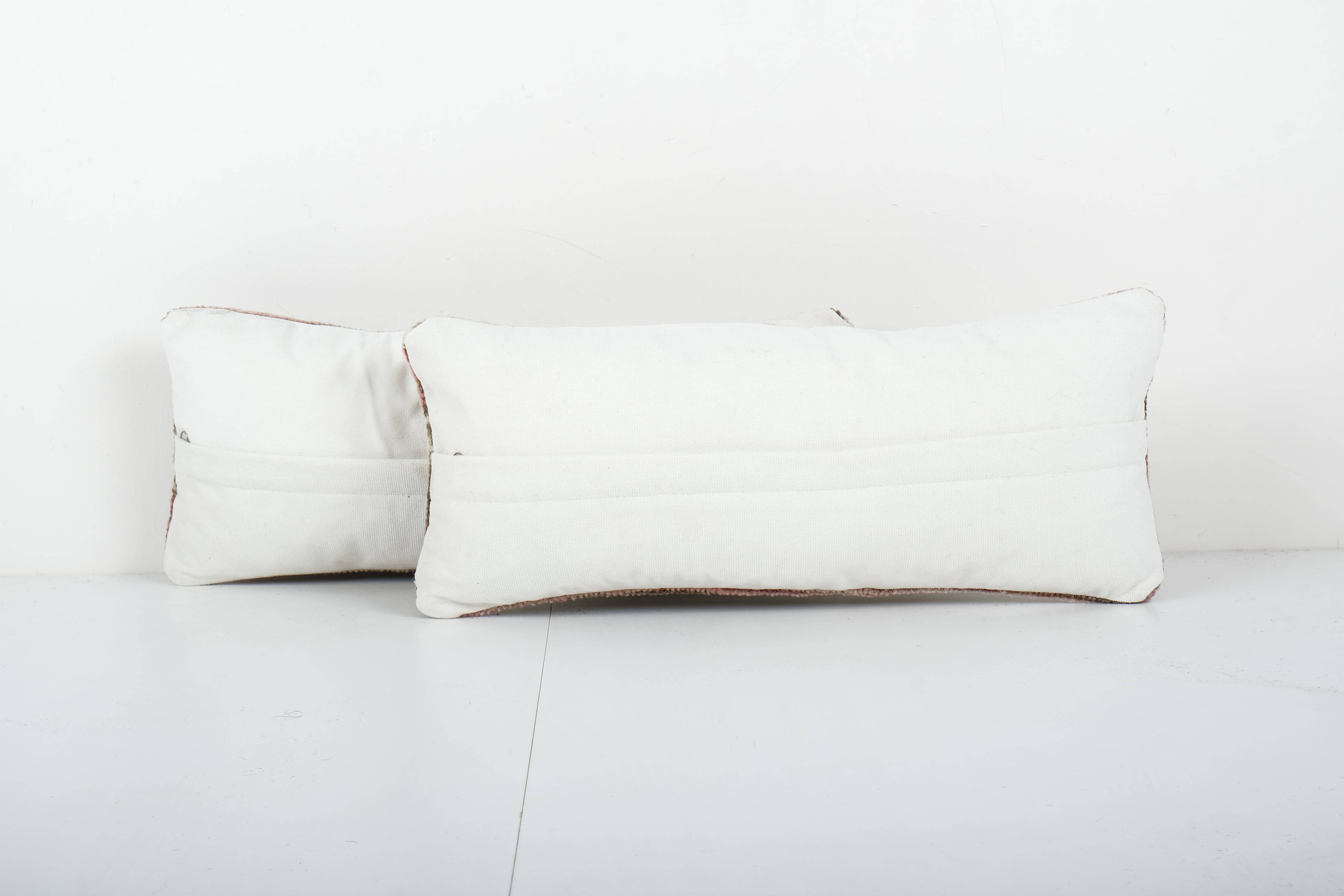 Rug Pillow Cover Set of 2 | 10'' x 19''