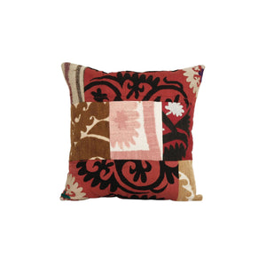 Suzani Patchwork Pillow Cover | 18'' x 18''