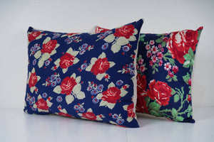 Uzbek Roller Printed Pillow Cover Set of 2 | 16'' x 20''