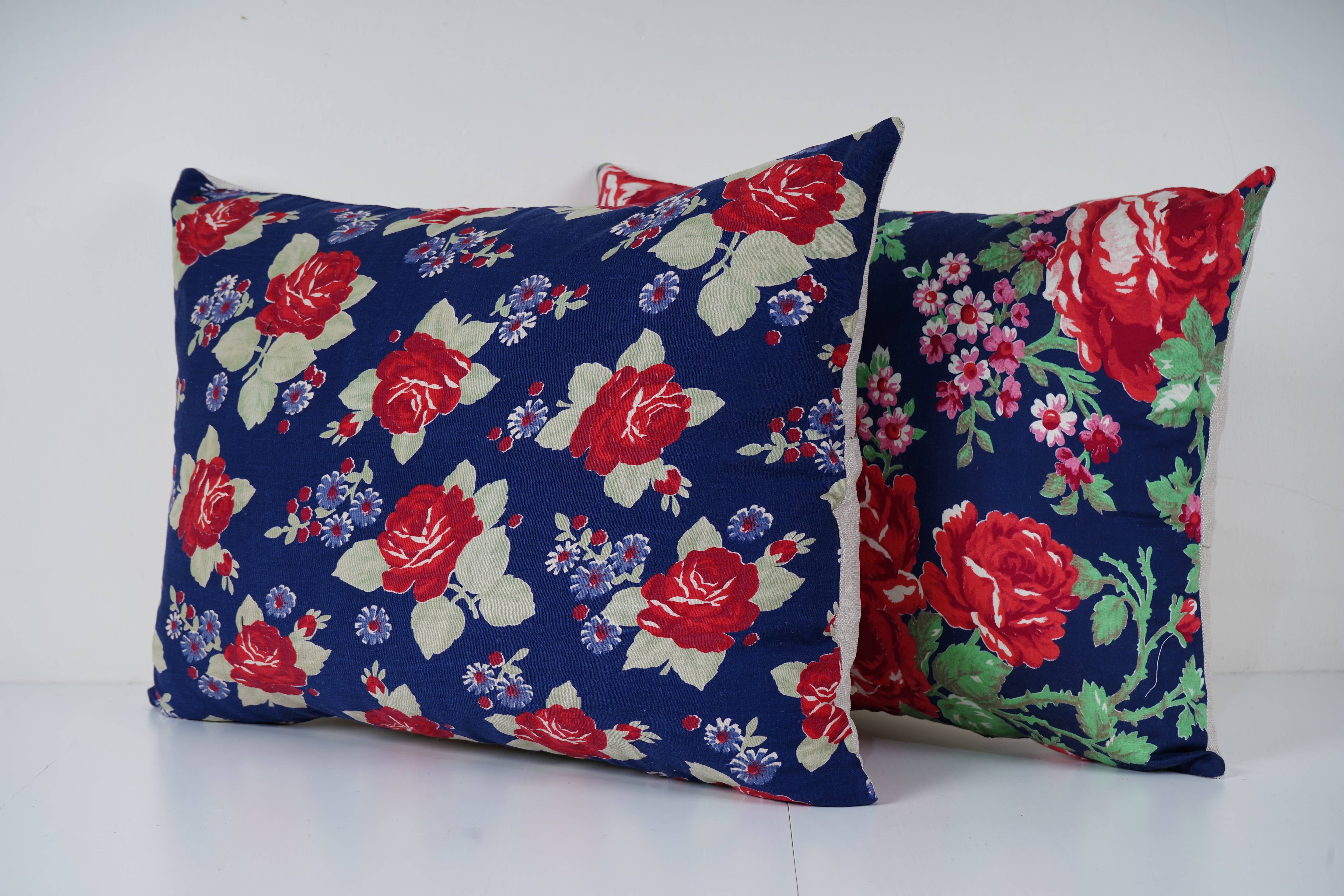Uzbek Roller Printed Pillow Cover Set of 2 | 16'' x 20''