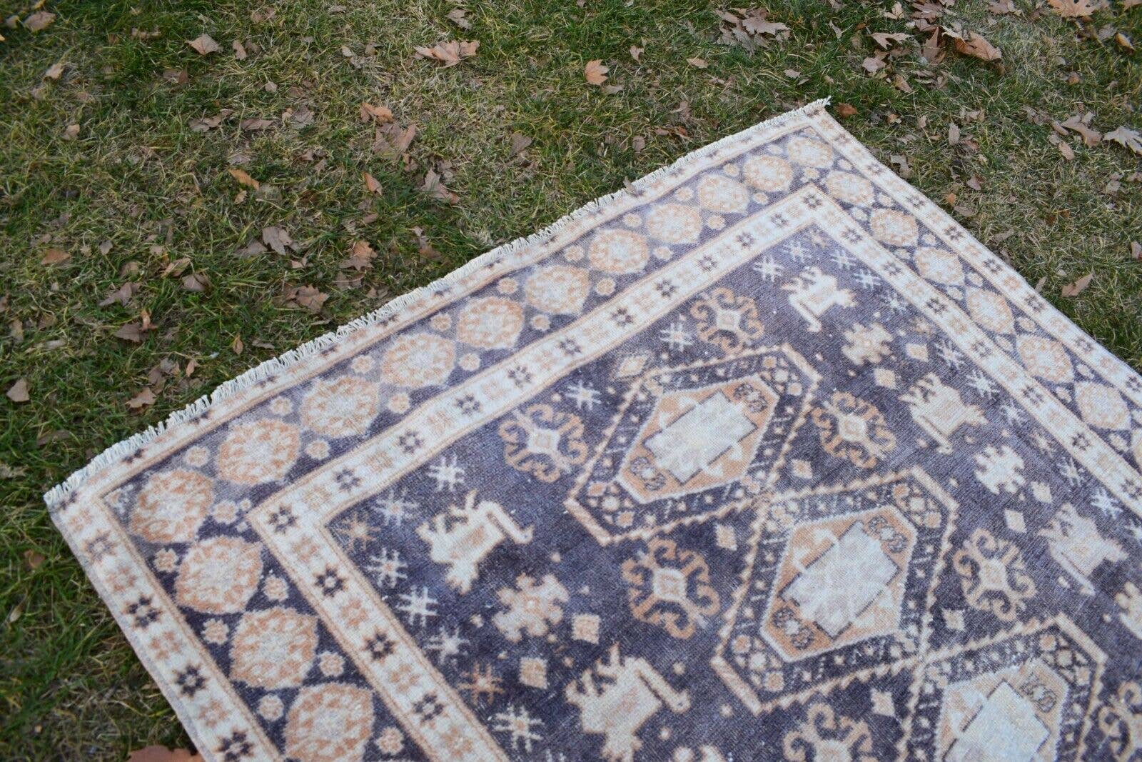 Vintage Oushak Rug 4'6'' x 6'8''
