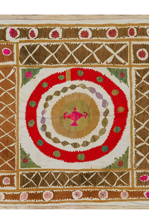 Suzani Wall Hanging & Tablecloth | 49'' x 52''