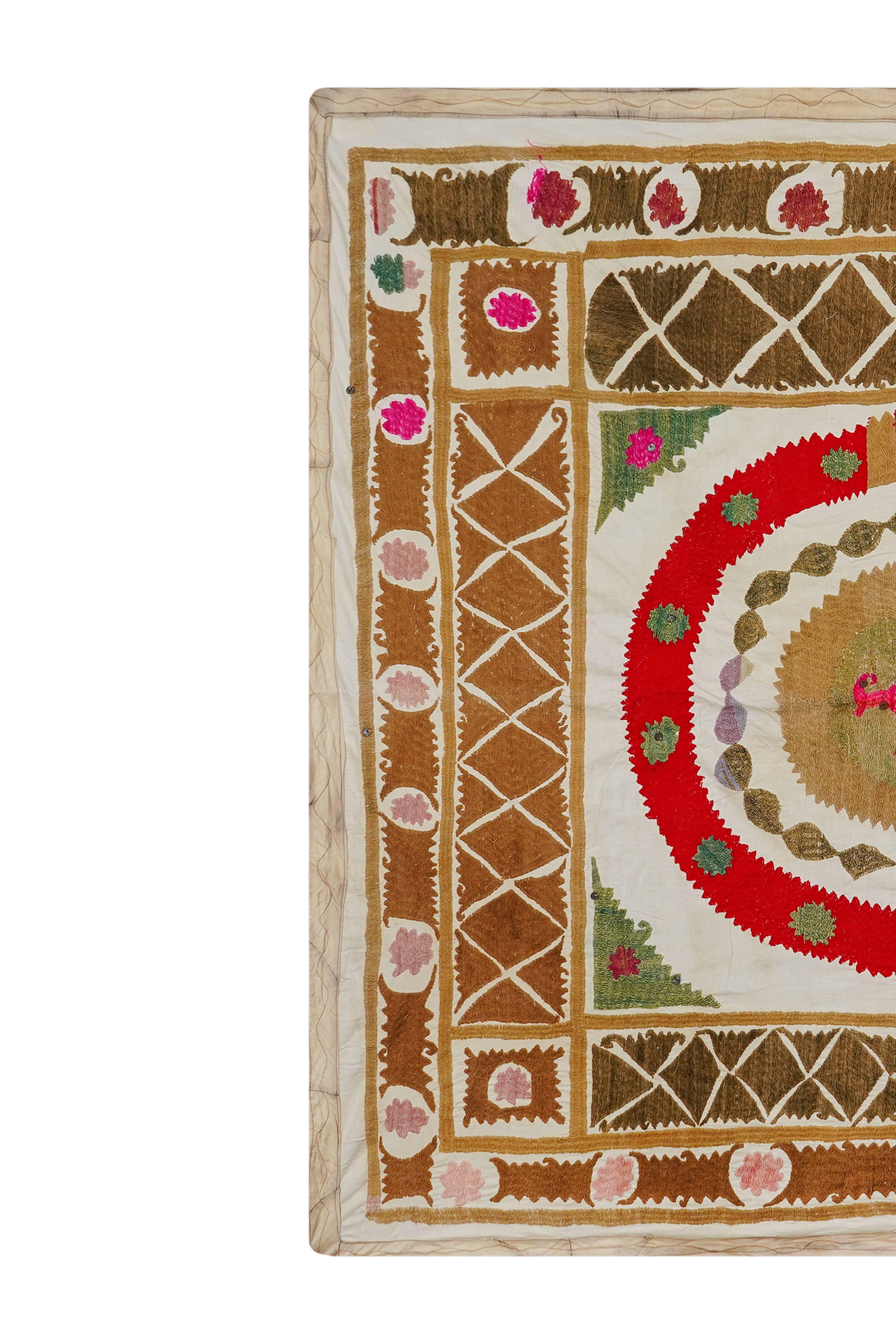 Suzani Wall Hanging & Tablecloth | 49'' x 52''