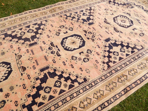 Vintage Turkish Rug 5'4'' x 11'3''