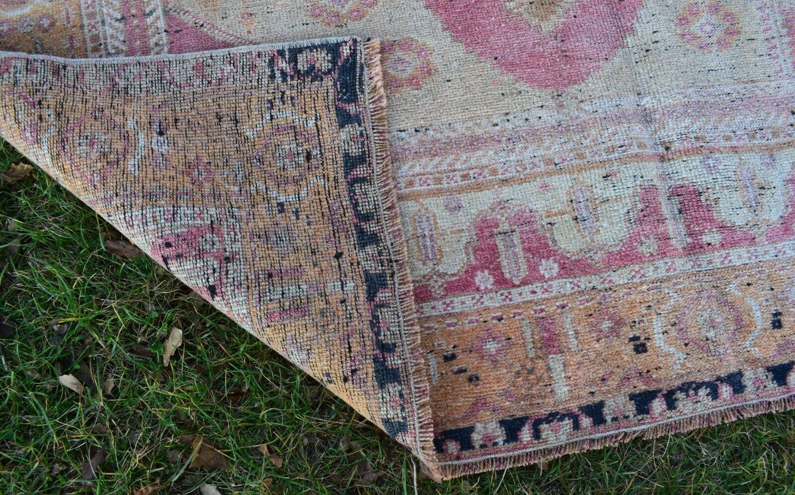 Vintage Turkish Konya Rug 4'9'' x 8'