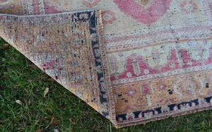 Vintage Turkish Konya Rug 4'9'' x 8'