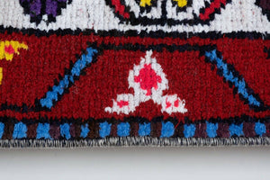 Vintage Herki Runner Rug 2'6'' x 12'4''