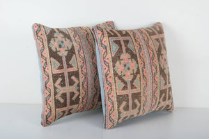 Rug Pillow Cover Set of 2 | 20'' x 20''