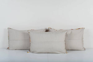 Kilim Pillow Cover Set of 3 | 16'' x 24''