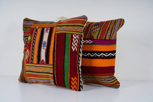 Kilim Patchwork Pillow Cover Set of 2 | 20'' x 20''