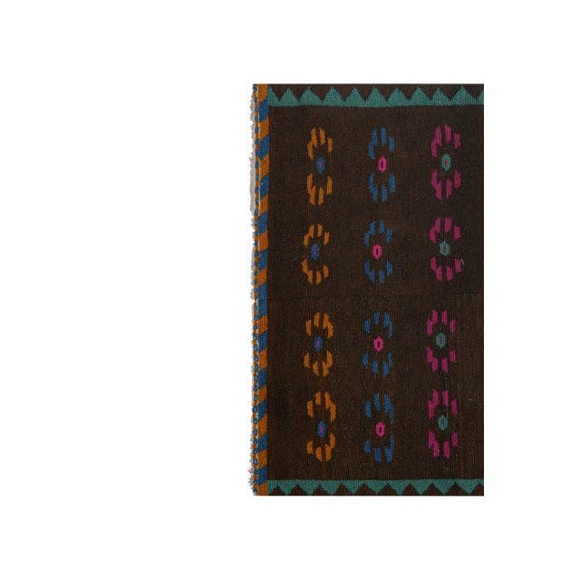 Vintage Turkish Shaggy Tulu Rug 45'' x 54''
