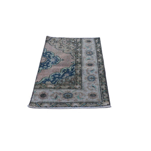 Vintage Turkish Rug 26'' x 35''