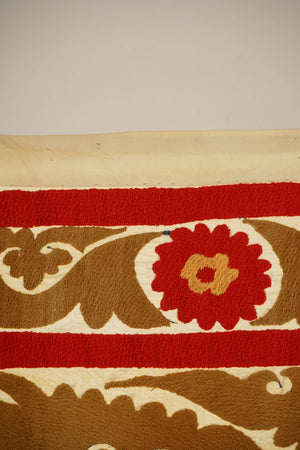 Suzani Wall Hanging & Bedspread | 4'9'' x 5'2''