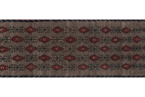 Vintage Turkish Tulu Rug 2'5'' x 7'4''