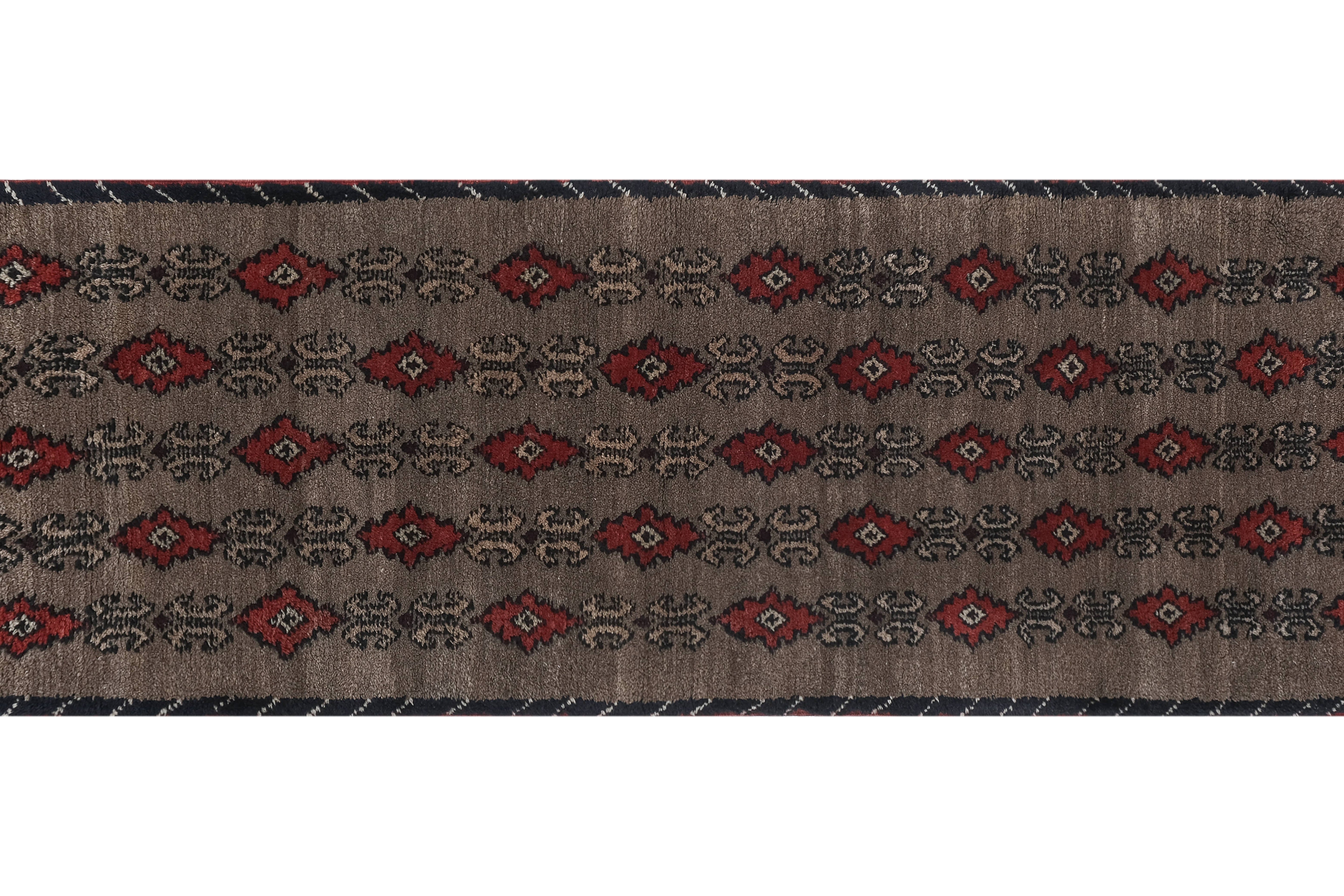 Vintage Turkish Tulu Rug 2'5'' x 7'4''