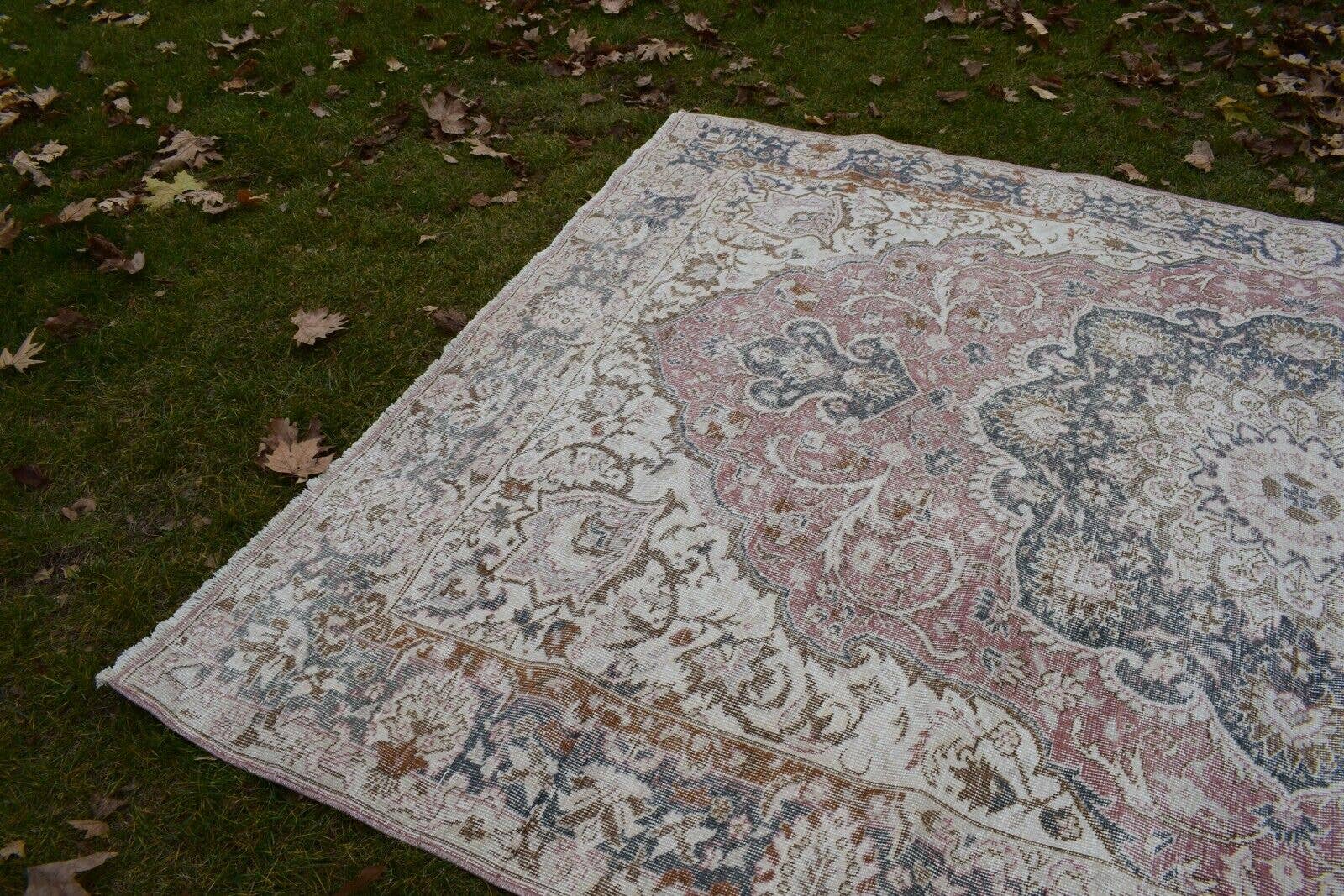 Vintage Oushak Rug 6'11'' x 10'6''