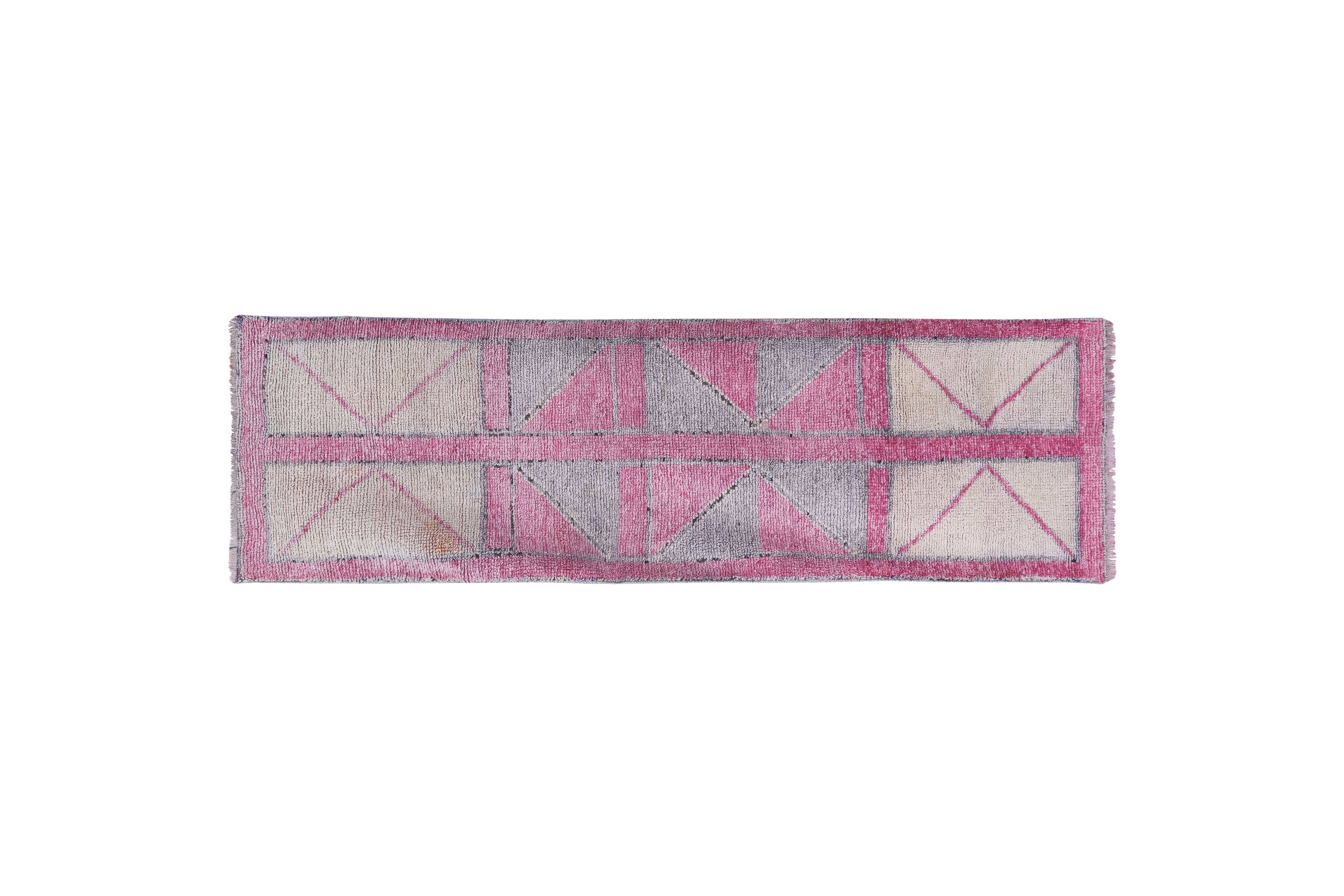 Vintage Herki Runner Rug 2'11'' x 9'1''
