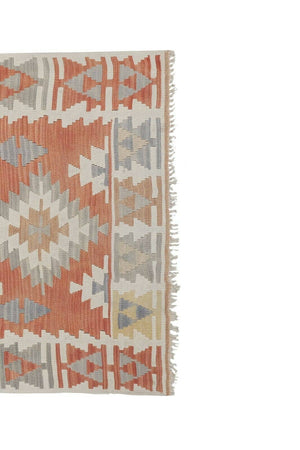 Vintage Turkish Kilim Rug 3'5'' x 5'7''