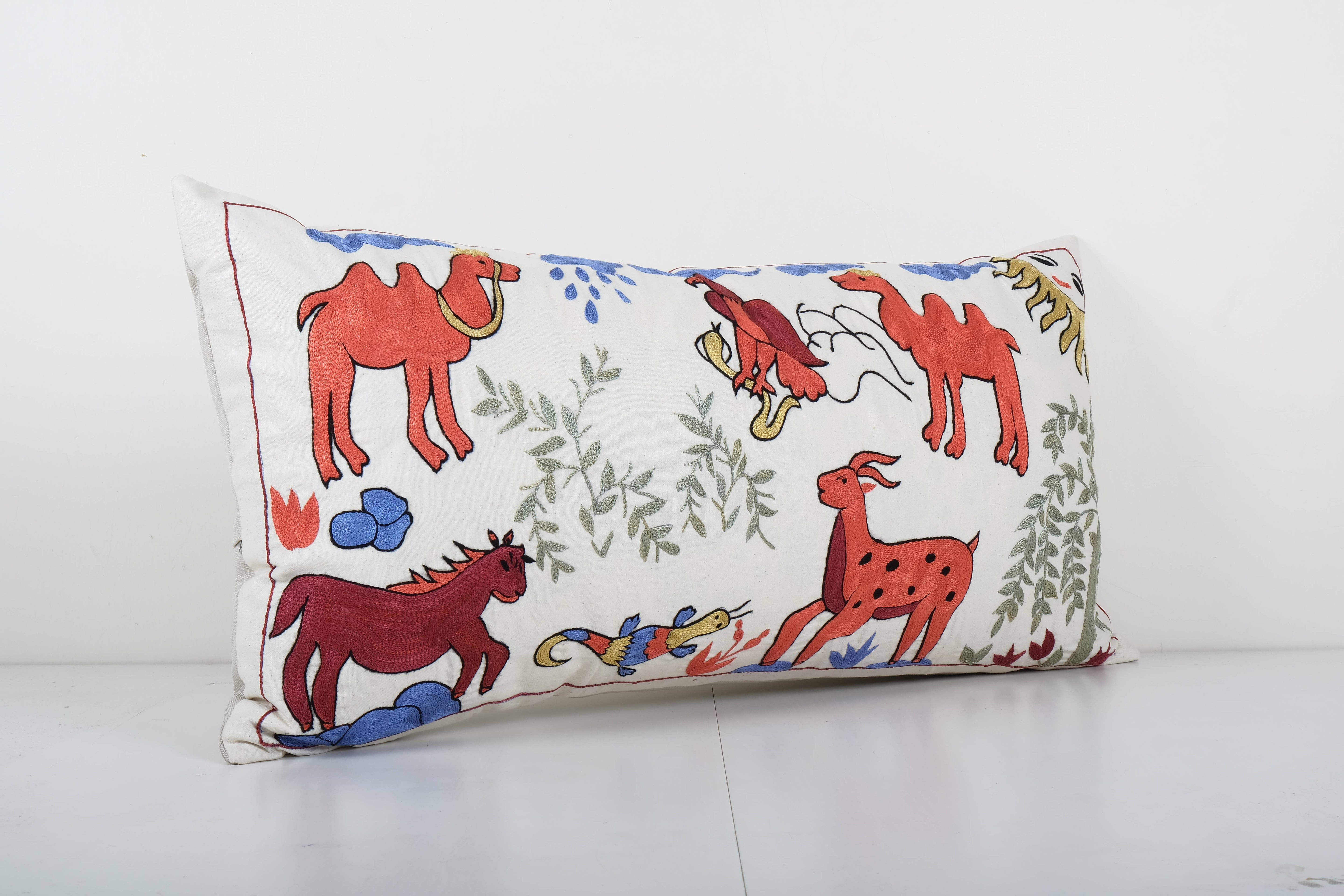 Suzani Bedding Pillow Cover | 18'' x 35''