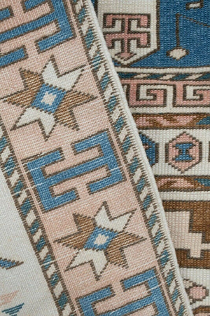 Vintage Turkish Rug 3'5'' x 6'