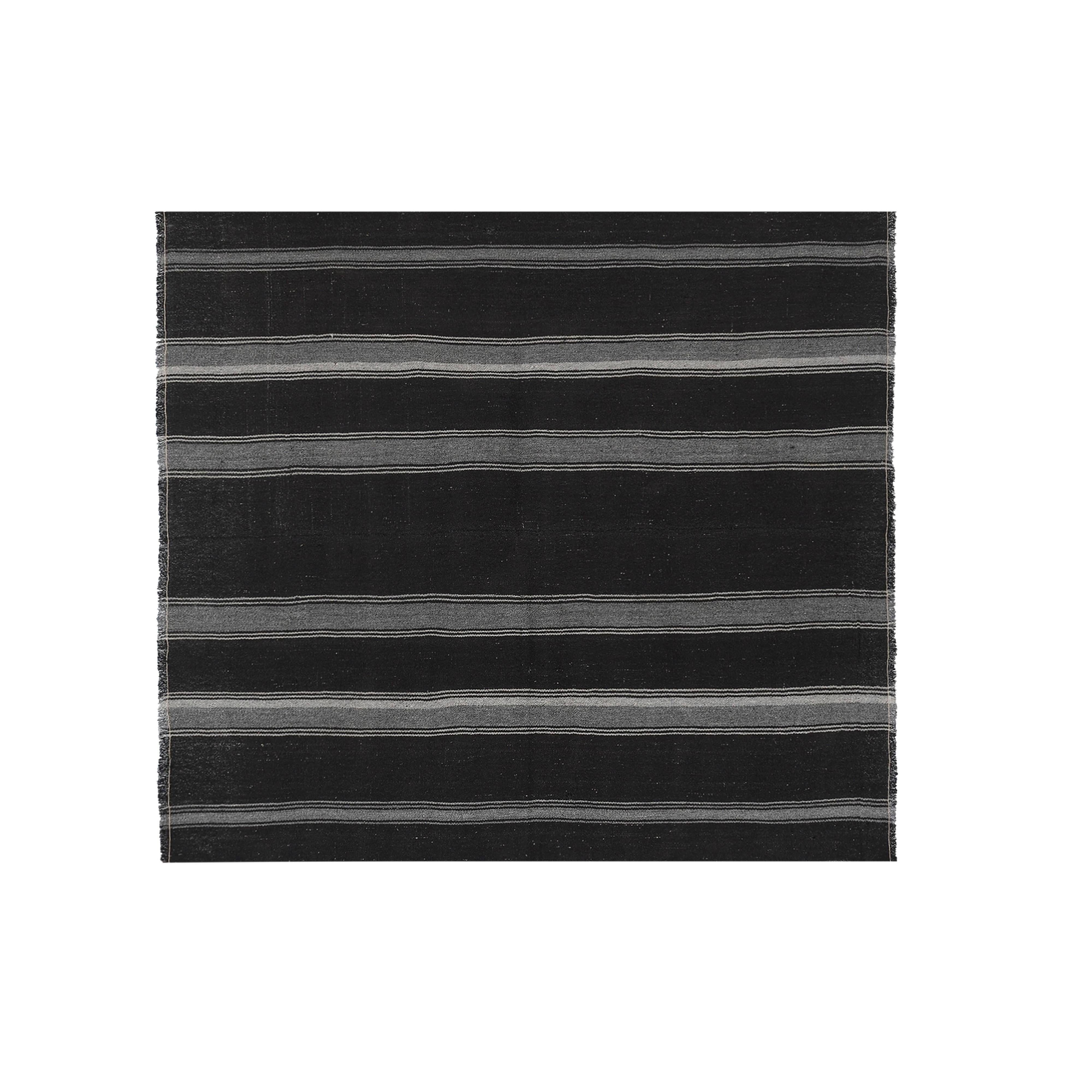 Vintage Turkish Kilim Rug 6'7'' x 7'2''