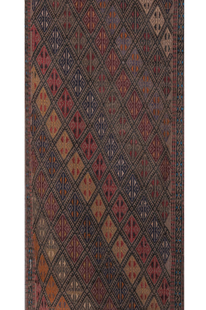 Vintage Kilim Runner 2'2'' x 14'