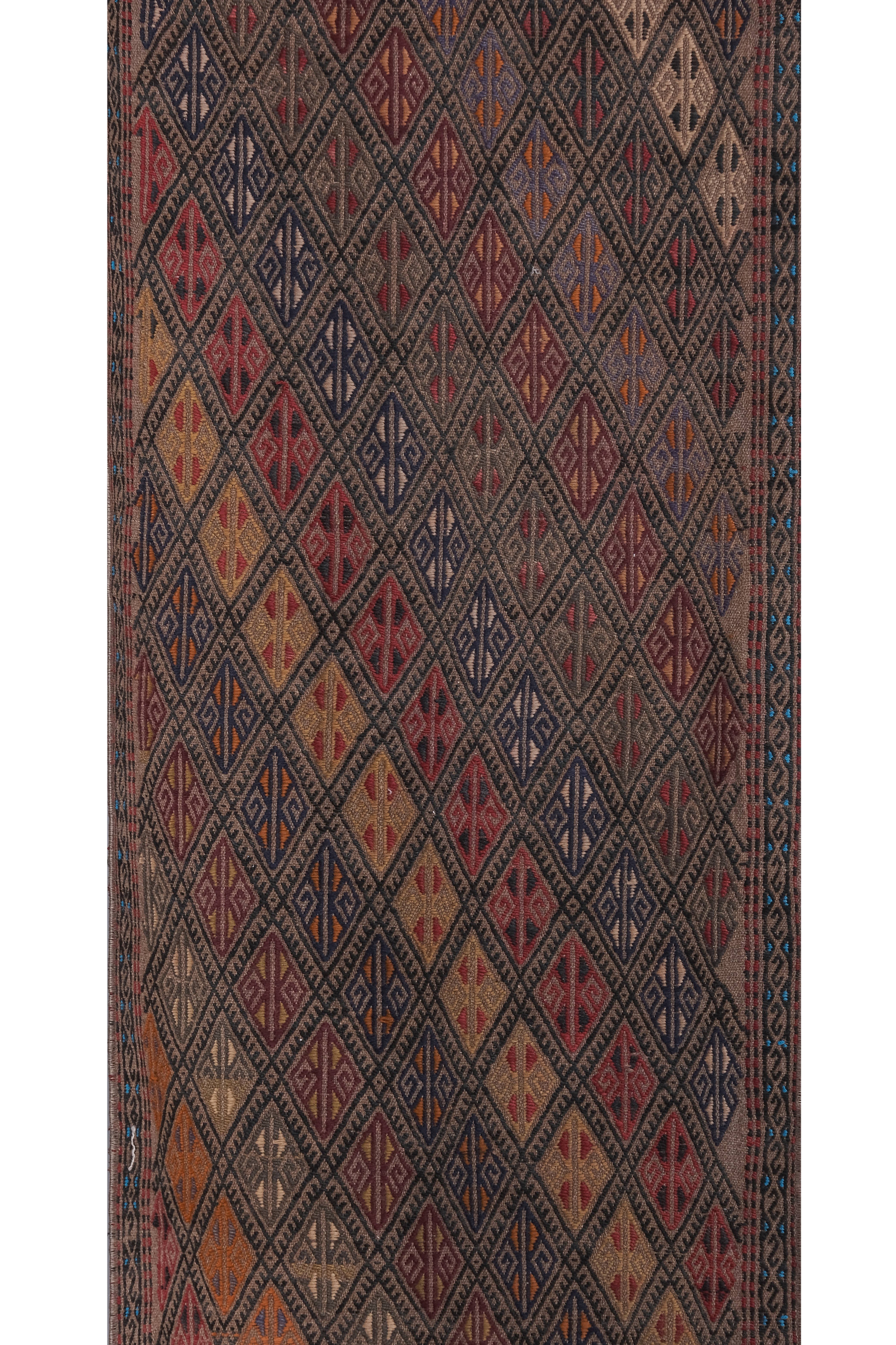 Vintage Kilim Runner 2'2'' x 14'