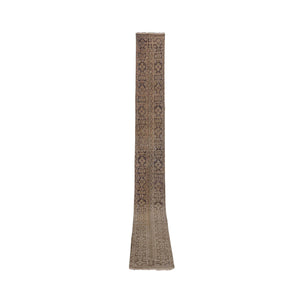 Vintage Oushak Runner 1'7'' x 18'3''