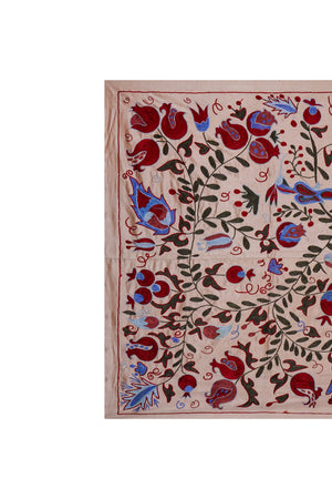 Suzani Wall Hanging & Bedspread | 3'5'' x 6'2''