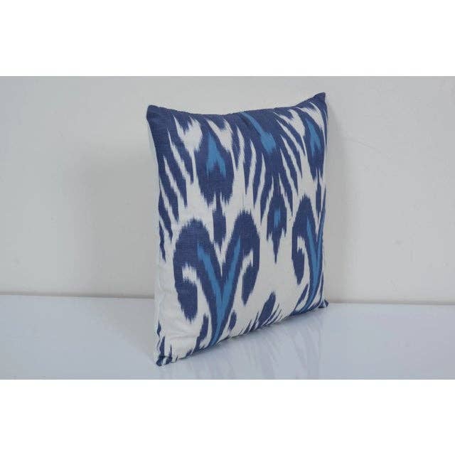 Silk Ikat Velvet Pillow Cover | 14'' x 14''