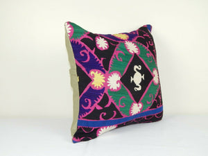 Suzani Pillow Cover | 18'' x 18''