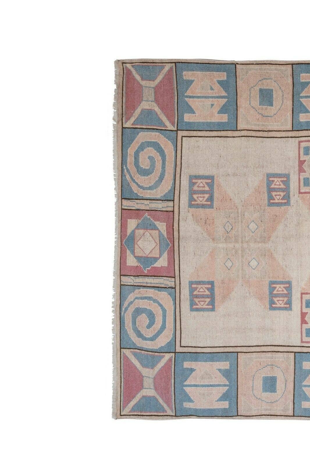 Vintage Oushak Rug 5'7'' x 8'3''