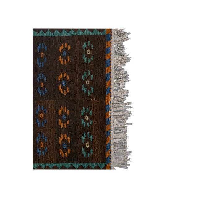 Vintage Turkish Shaggy Tulu Rug 45'' x 54''