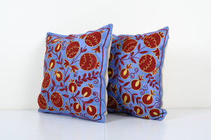 Suzani Pillow Cover Set of 2 | 19'' x 19''