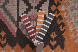 Vintage Kilim Runner 3'3'' x 15'