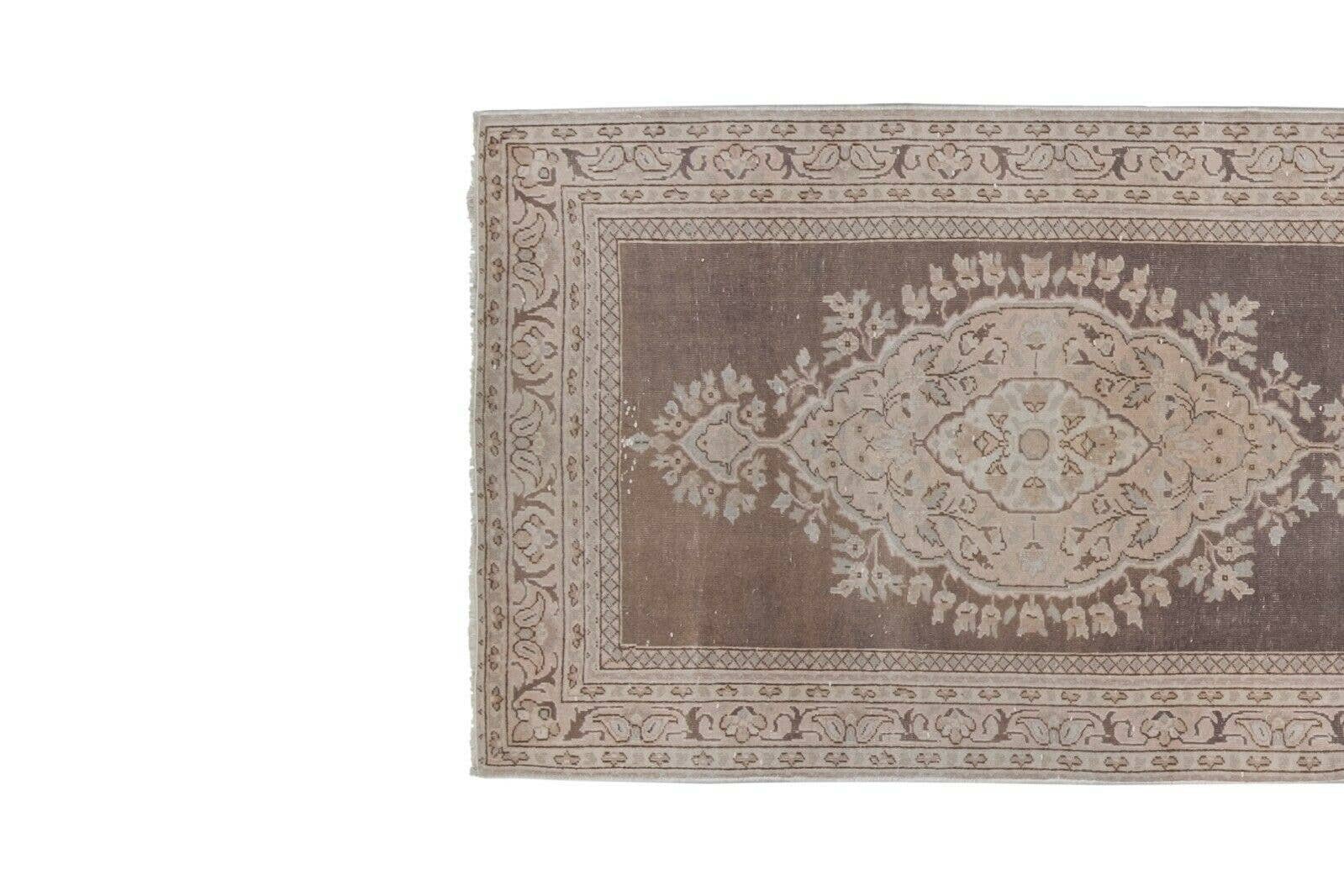 Vintage Turkish Konya Runner Rug 3' x 11'8''