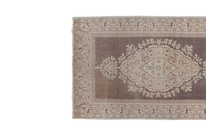 Vintage Turkish Konya Runner Rug 3' x 11'8''